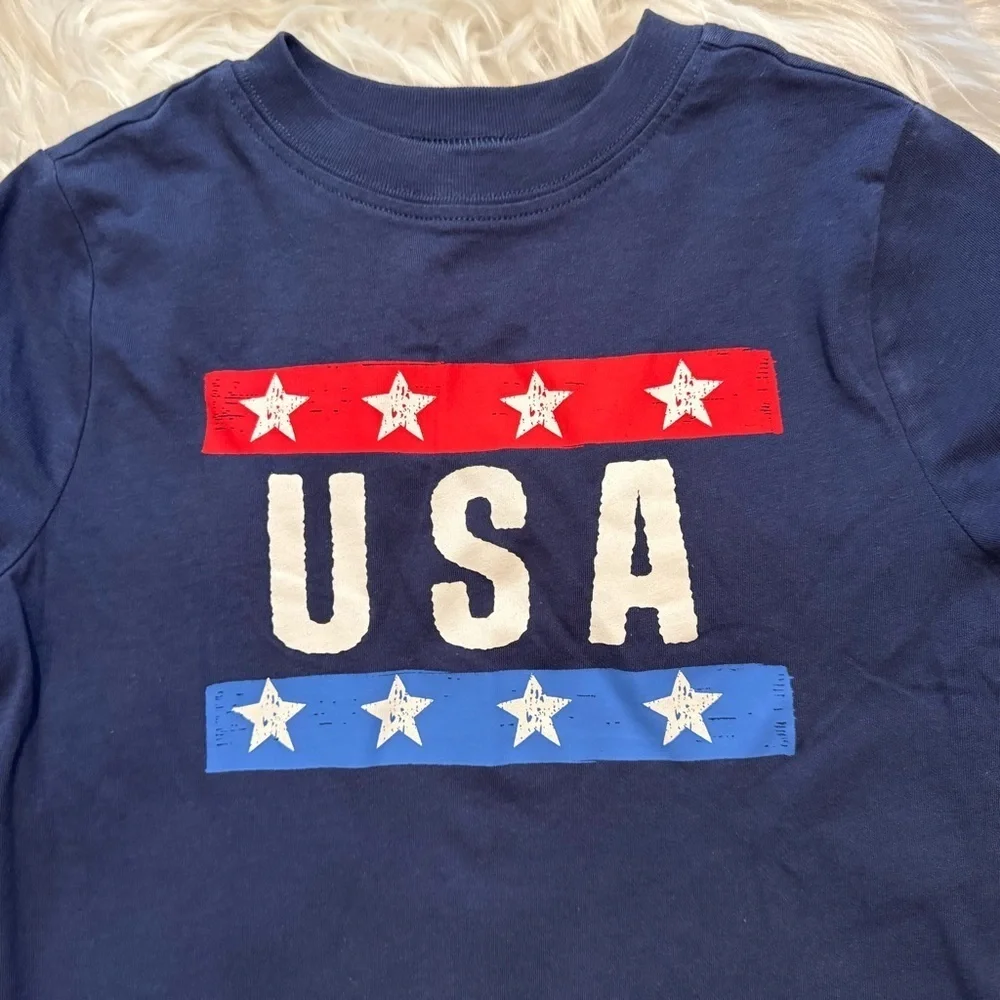 Oshkosh B’gosh‎ Boys USA Graphic T-Shirt Size XS 5
